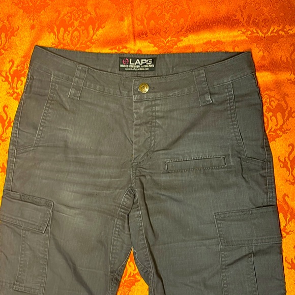 LAPG (LA Police Gear) Womens Stretch Tactical Pants  - Charcol - Picture 2 of 7